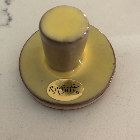 RYCRAFT Terracotta Cookie Stamps x 3 With Recipe Book VTG - Picture 7 of 14